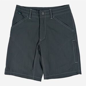 KUHL Renegade Shorts Mens 30 Charcoal Hiking Technical Stretch Performance 9"
